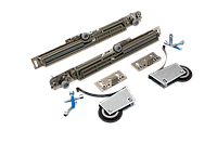Доводчик на раздвижную систему (комплект на 1 дверь с креплением)