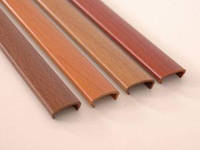 Профиль С-16 гибкий дуб светлый, кальвадос, орех структурный