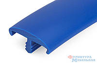 Профиль гибкий Т-18 ольха УНИ, бук УНИ, темно-коричневый, синий