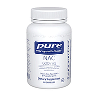 Pure Encapsulations NAC / N-ацетил L-цистеин НАК 600 мг 90 капсул