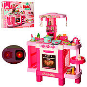 Большая детская игровая кухня Kids Chef со звуком и светом, посуда, продукты, высота - 87 см 008-938