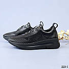 Жіночі чорні кросівки з тисненням, фото 2