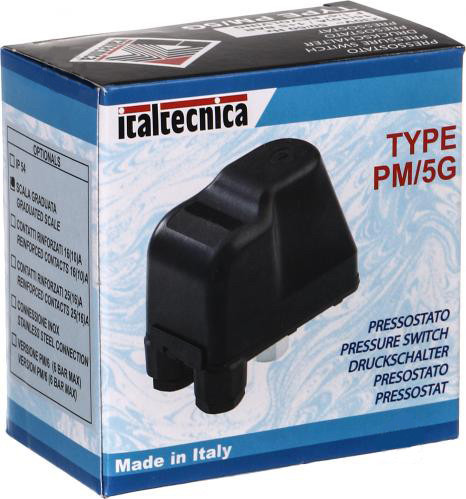 Реле тиску Italtecnika PM 5 (Італія)