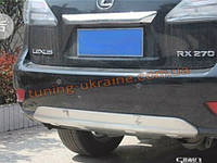 Накладка на бампер задня Lexus RX 2009-12
