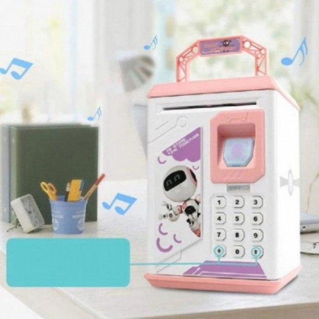 Електронна скарбничка з кодовим замком, Дитячий сейф з кодом, DV-354 Електронні скарбнички
