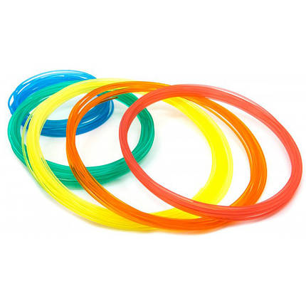 Пластик до 3D ручки. Еко 3D-пластик PLA. Набір з 20 кольорів. YQ-607 (200 метрів), фото 1