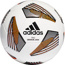 М'яч футбольний Adidas JR Tiro League, білий/жовтогарячий, 5