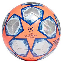 М'яч футбольний Adidas FINALE 20 TRAINING FOIL, Помаранчевий/сріблястий, 5