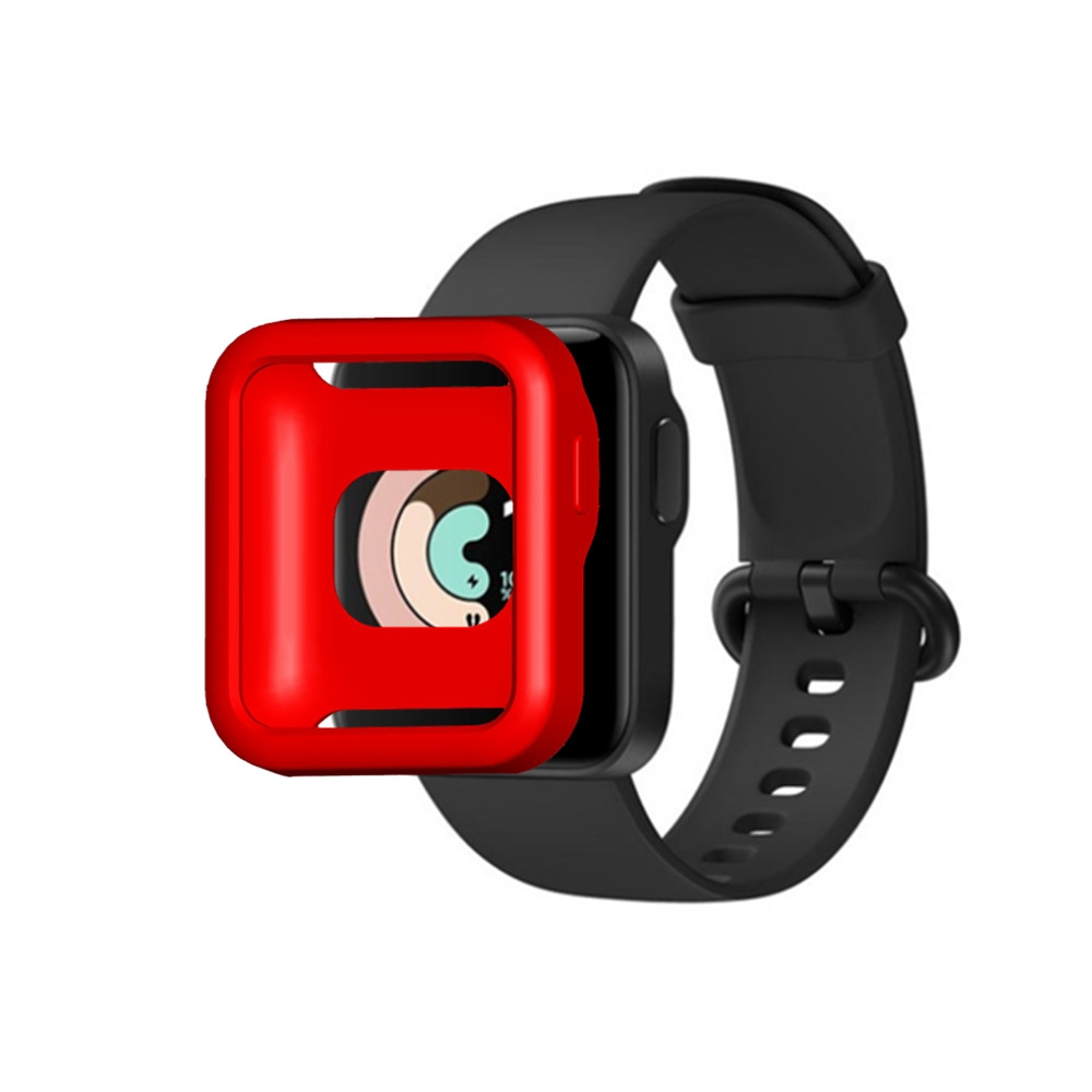 Чохол-накладка CDK Силікон для Xiaomi Redmi Watch (012855) (red)