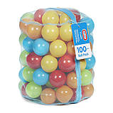 Набір іграшок — різнобарвні кульки (для сухого басейну, 100 шт.), фото 2
