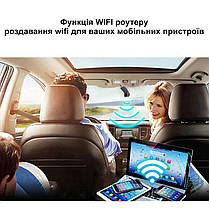 Автомобільний відеореєстратор з 4G + WIFI + GPS Nectronix K18, Full HD 1080P, з 2-ма камерами, G-sensor і віддаленим online, фото 3