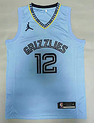 Чоловіча майка Jordan Morant №12(Морант) команда Memphis Grizzlies