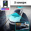 Автомобільний відеореєстратор з 4G + WIFI + GPS Nectronix K18, Full HD 1080P, з 2-ма камерами, G-sensor і віддаленим online, фото 4