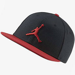 Кепка-бейсболка з прямим козирком Jordan Pro Jumpman Spanback 6-панельний снепбек (AR2118-019)