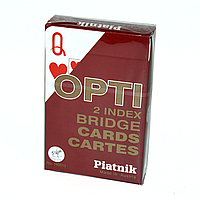 Карты игральные для Бриджа Piatnik Opti Bridge 2-мя большими индексами 55 карт 1400