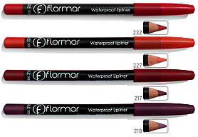 Олівець для губ водостійкий Flormar Waterpoof Lipliner