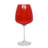 Набір із 6-ти великих келихів для вина в червоному кольорі Passion Maison, фото 3