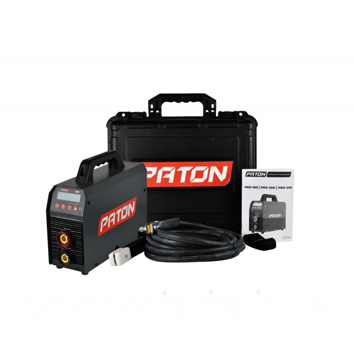 Зварювальний інвертор Paton PRO-200 (ВДІ-200 PRO DC MMA/TIG/MIG/MAG), фото 1