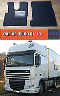 ЕВА коврики ДАФ ХФ 2013-н.в. (евро 6). EVA резиновые ковры на DAF XF (euro 6)