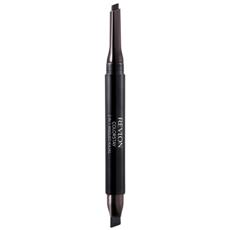 Олівець підводка 2 в 1 REVLON COLORSTAY 2 IN 1 ANGLED KAJAL (SOFT W/P KAJAL + PRO LINER BRUSH)