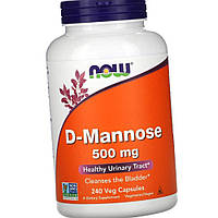 D-маноза Now Foods D-Mannose 500 mg 240 капсул