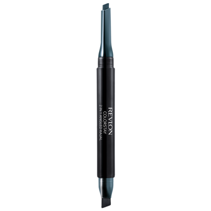 Олівець підводка 2 в 1 REVLON COLORSTAY 2 IN 1 ANGLED KAJAL (SOFT W/P KAJAL + PRO LINER BRUSH), фото 1
