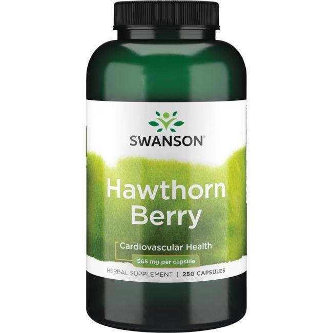 Глід екстракт Hawthorn Berries Swanson, 565 мг, 250 капсул