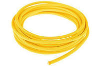 Провод шнур-силикон для декоративных светильников желтый (цена за бухту 13,5м) TM LUMANO
