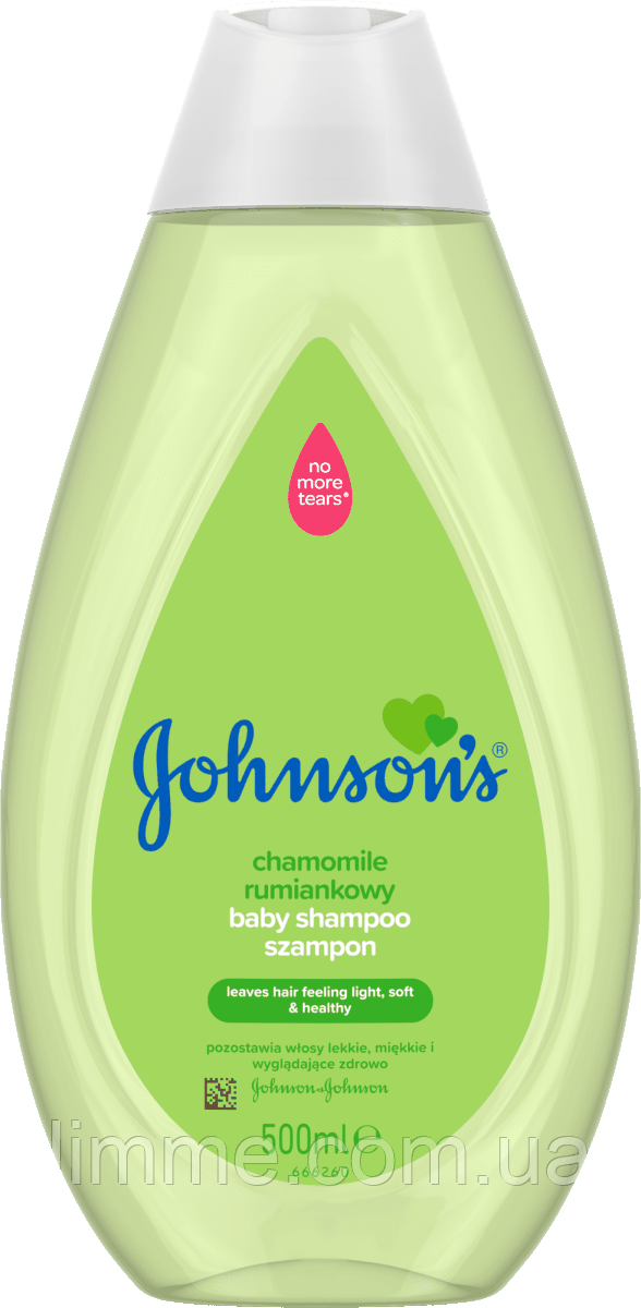 Шампунь детский с ромашкой Johnson's Baby chamomile rumiankowy 500 мл - фото 1 - id-p1052101741