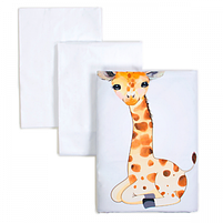 Постільний комплект Baby Veres Giraffe для ліжечка 120х60 см, фото 2