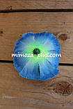 Штучні квіти — Гвоздика, насадка Ø 7,5 см Блакитний, фото 2