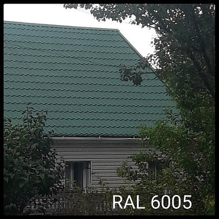 МЕТАЛОЧЕРЕХИЦЯ DELTA RAL 6005 0,5 мм MAT ArcelorMittal Польща, фото 1