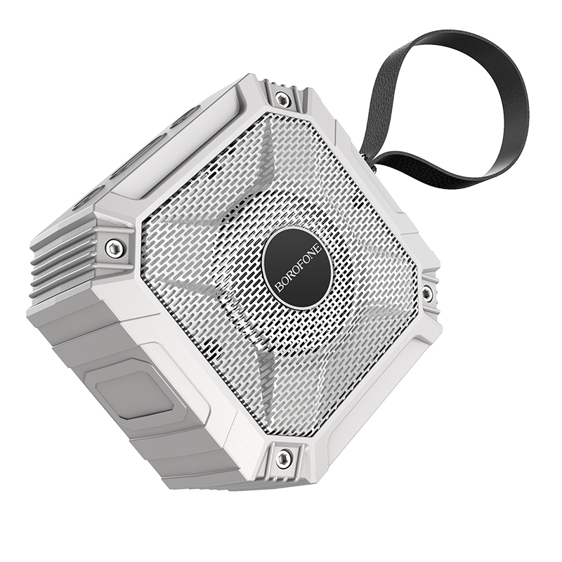 Портативна бездротова Bluetooth колонка BOROFONE BP6 |USB, Micro-SD card, FM| Сірий
