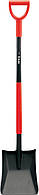 Лопата совкова з металевою ручкою YATO 23.5 x 32 x 120 см