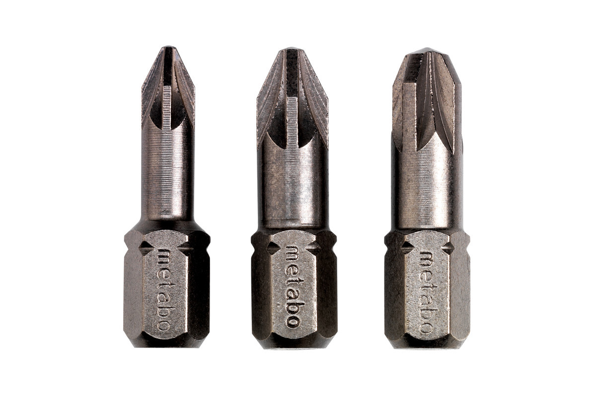 Набір біт Metabo Torsion PZ 1/2/3 х 25 мм