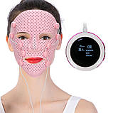 Маска-масажер міостимулятор для особи Smart Face massager+гель, фото 8