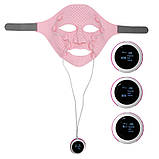 Маска-масажер міостимулятор для особи Smart Face massager+гель, фото 9