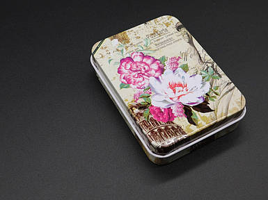 Металеві подарункові коробочки. 9х7х2см