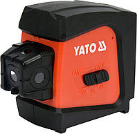 Нивелир лазерный линийно-точечный самовыравнивающийся YATO дальность- 20 м, точность- ±1.5 мм / 5 м