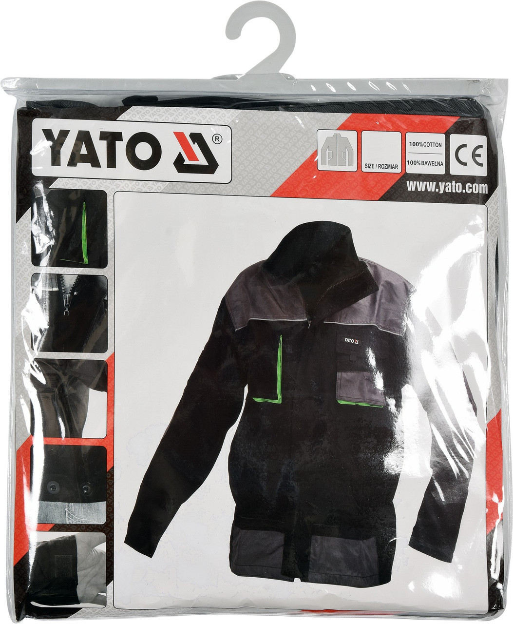 Куртка рабочая YATO размер L - фото 7 - id-p1471941466