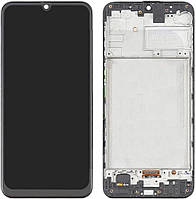 Дисплей для Samsung Galaxy M21 (2020 ) M215, модуль (экран) с рамкой - передней панелью, OLED