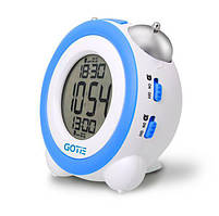 Електронний настільний будильник GOTIE GBE-200N зі світлодіодним дисплеєм