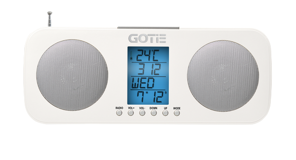 Радіогодинник GOTIE (Готье) GRA-200B