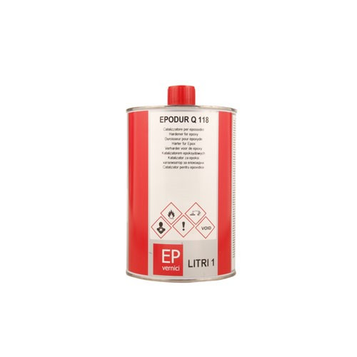 Швидкий епоксидний затвердник EP Vernici Epodur Q 118 Fast 1 л, фото 1