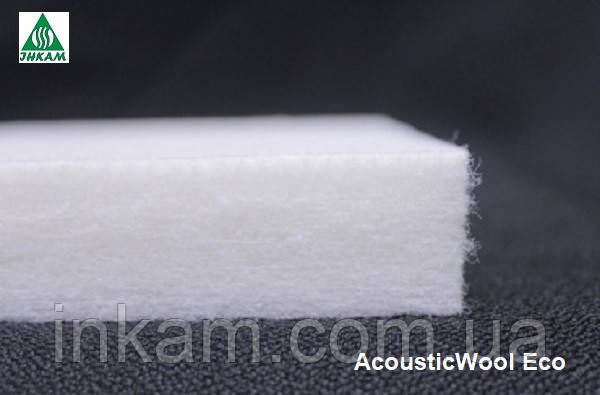 Акустична ековата AcousticWool Eco 1000х600х20мм з поліестера (упак. 6 м.кв.)