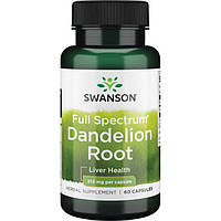 Корінь кульбаби, Swanson, Dandelion Root, 515 мг, 60 капсул