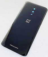 Задня кришка для OnePlus 6T A6013, чорна, Mirror Black, оригінал (Китай) + скло камери