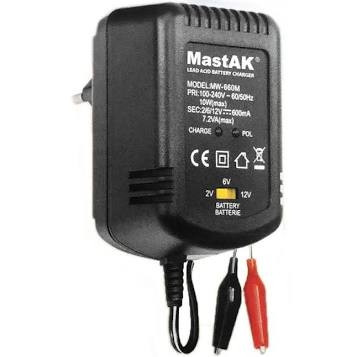 Зарядное устройство MastAK MW-660M 12V/6V 600mAh - фото 1 - id-p282136140