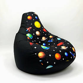 Крісло Мішок, безкаркасне крісло Груша ХХL білий з внутрішнім чохлом ! Різні кольори 130*90см-універсальний!