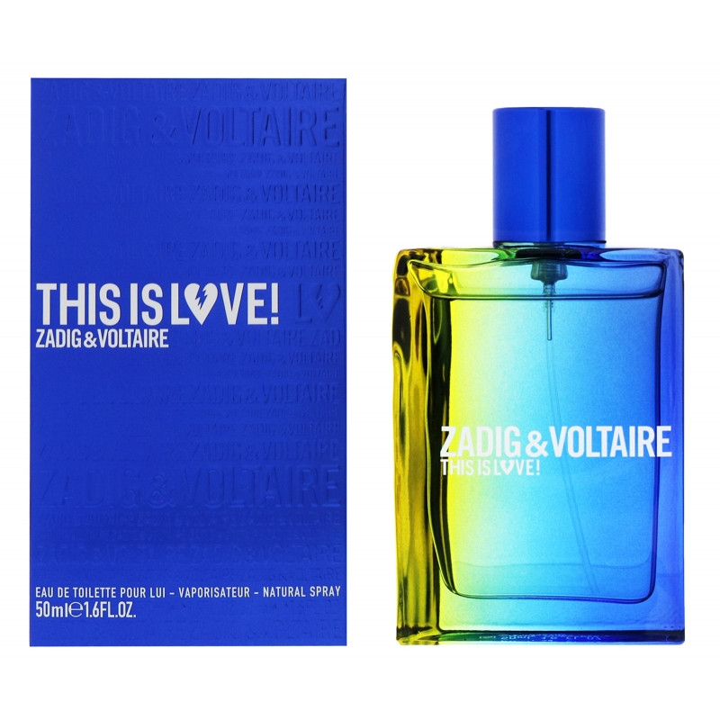 Оригинал Zadig & Voltaire This is Love for Him 50 мл ( Задиг вольтер ис